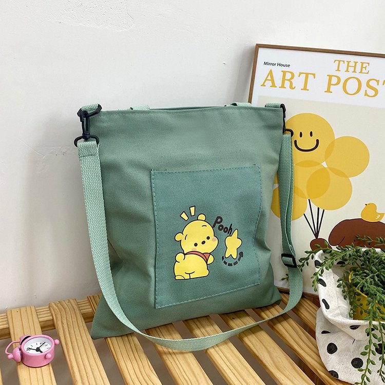 New high-appeartion-level hand-held tote bags are selling well, large-capacity single-shoulder crossbody bags, and wholesale canvas bags for junior and senior high school students undefined