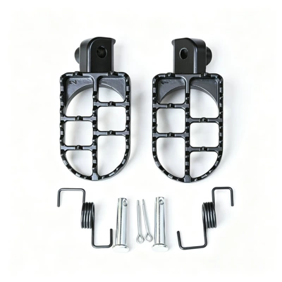 Off-Road Motorcycle Modification Parts, Aluminum Motosiklet ləvazimatları və aksesuarları - aluminum-pedals-black