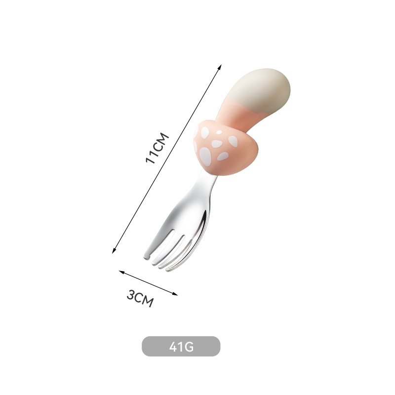 핑크 버섯★-싱글 포크
