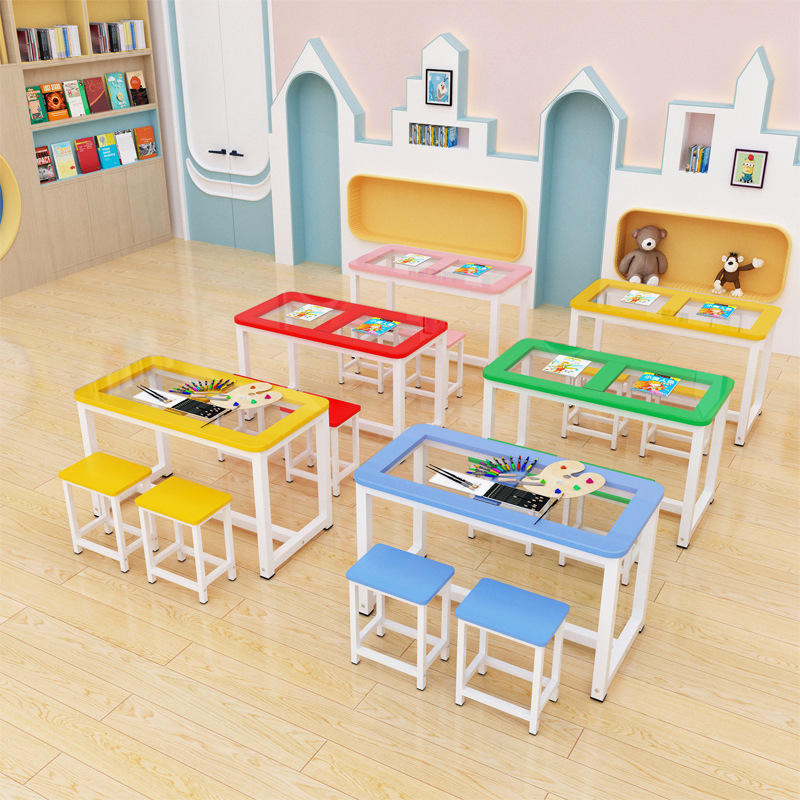 뜨거운 판매 둥근 120*60*74 단일 테이블 (단일 레이어)