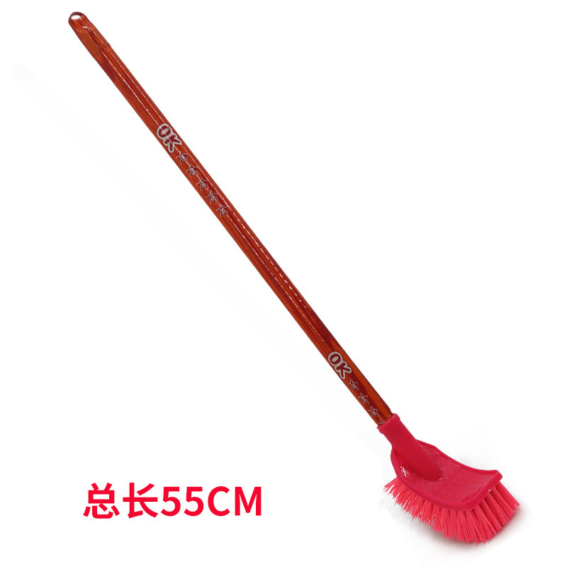 Square brush total length 55cm (wooden pole)