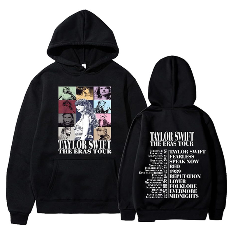 2023 European and American Singer taylor's New Fashion Tapor swift Simple Printed European and American Men's and Women's Hooded Sweatshirts 2023 European and American Singer taylor's New Fashion Tapor swift Simple Printed European and American Men's and Women's Hooded Sweatshirts