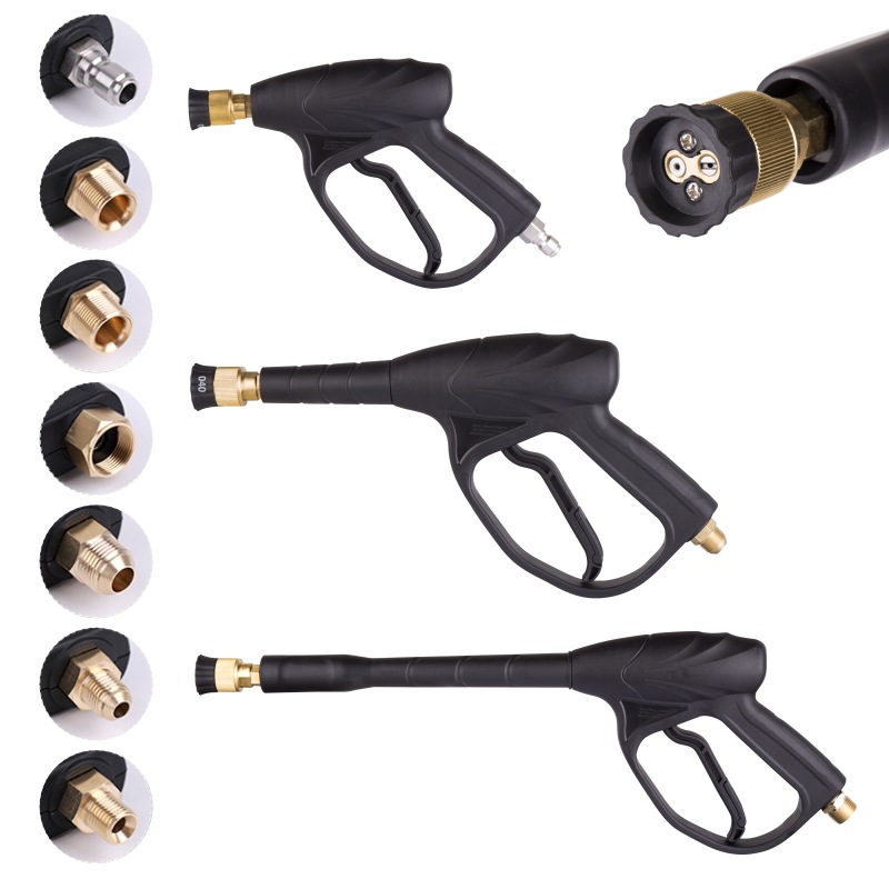 全铜直线扇形两位枪双位枪快插螺纹长枪短枪中长枪快插口