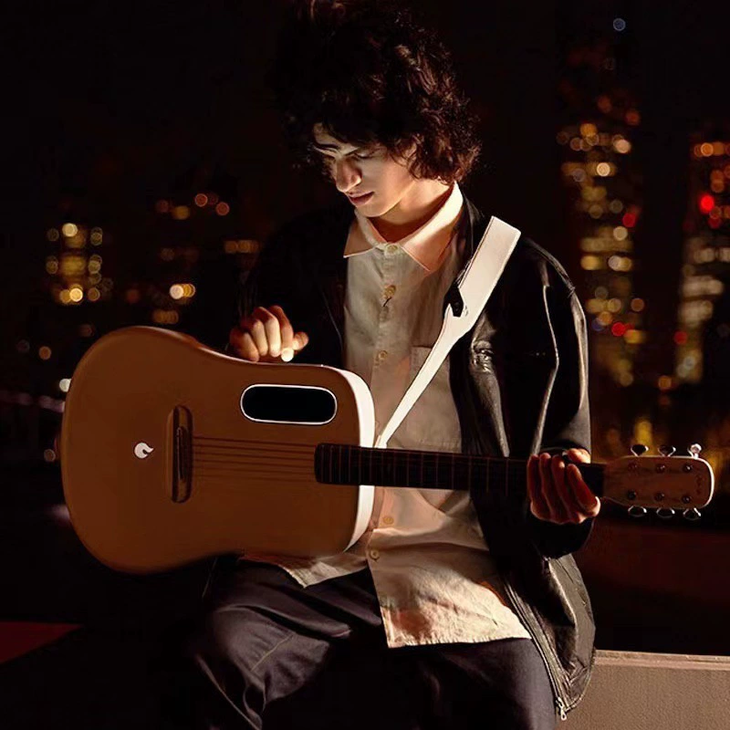 Smart guitar carbon fibre for traveling, 38inch