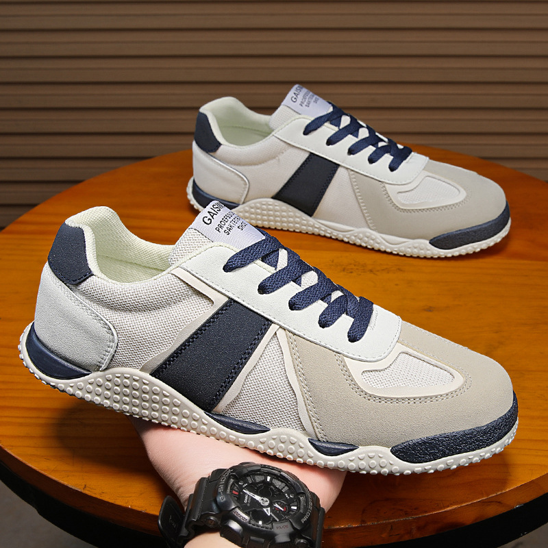 Primavera nuevos zapatos deportivos casuales de baja altura para hombres, zapatos de skate plano, zapatos de Agan, zapatos deportivos casuales para hombres en vivo