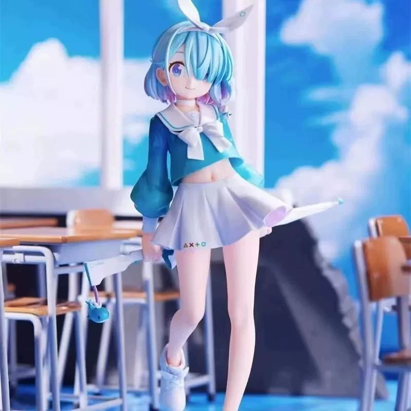 Оптовая доставка синий файл Арона модель ручной работы аниме периферийный двумерный милый чехол украшение