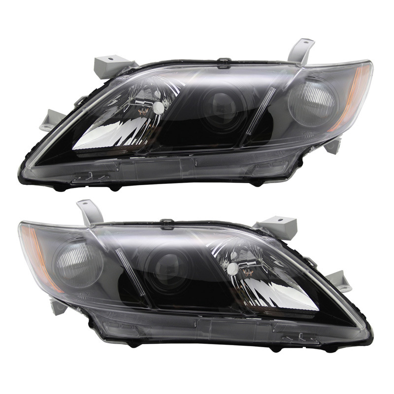 Adecuado para Toyota Camry 07-09 faro estándar americano Camry coche original semi-Asamblea negro faro
