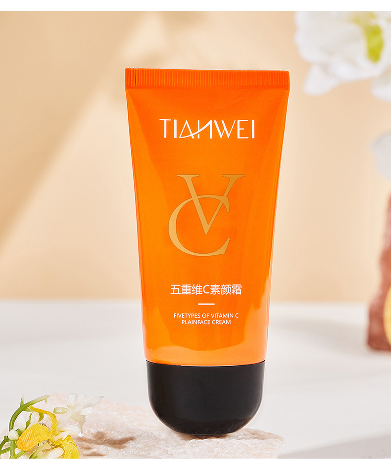 Five-dimensional C Natural Brightening Pseudo-without-makeup BB Cream Lasting Moisturizing Waterproof No-card Powder No-makeup Plain Cream Chinese