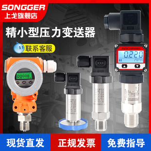 Pressure Transmitter 4-20Ma Water Pressure Air Pressure Oil Pressure Water Pressure Sensor High Precision Explosion-Proof Pressure Transmitter