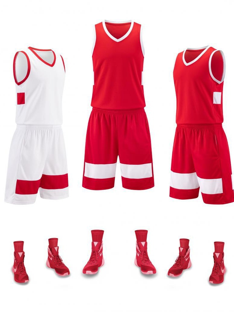Trajes de baloncesto para hombres adultos trajes de entrenamiento de fútbol de mangas cortas nuevos trajes de baloncesto 883