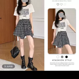 时尚休闲套装;女式T恤;连衣裙