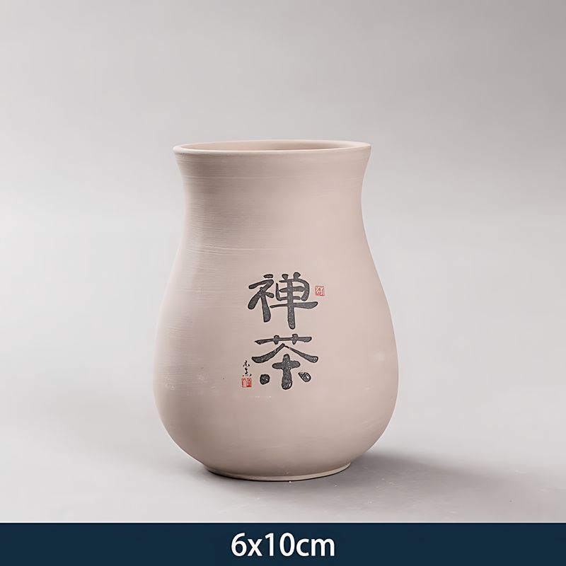 조잡한 도자기 선 다도 펜