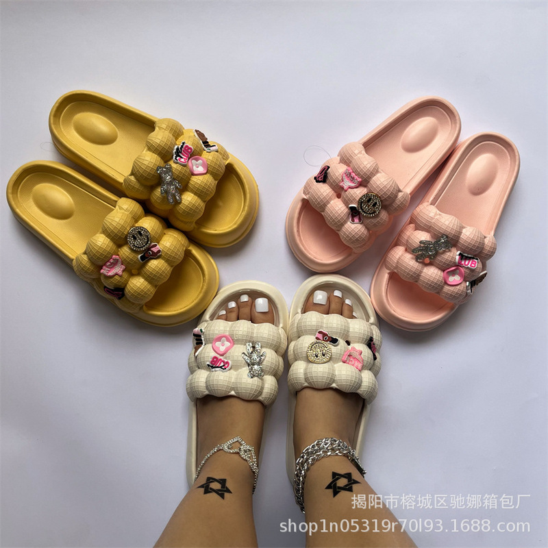 Men's Summer Household Indoor Thick-soled Bathroom Lightweight and Comfortable Home Wear Couple's Sandals and Slippers for Women Men's Summer Household Indoor Thick-soled Bathroom Lightweight and Comfortable Home Wear Couple's Sandals and Slippers for Women