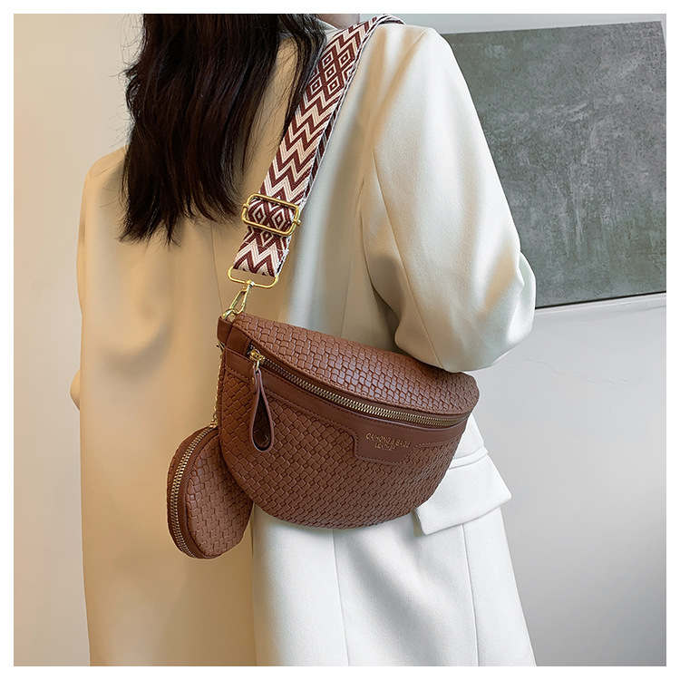 456g Weight Polyester Lining Material Zipper Closure Type Single Shoulder Strap Strap Type Fanny Pack Bags Type Daily Occasion Pu Leather Material Solid Color Pattern All Seasons Season Women's Gender Streetwear Style Semicircle Shape Women's Pu Leather Solid Color Streetwear Semicircle Zipper Fanny Pack 7