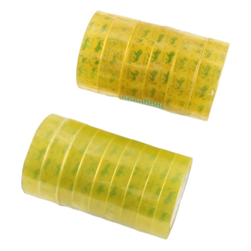 Ramo cinta transparente cinta pequeña cinta de papel verde traceless bolsa adhesiva flor vendaje flor tienda accesorios flor material de embalaje