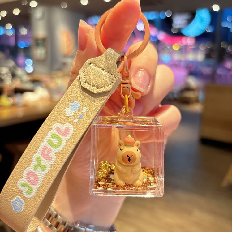 61g Weight Bag Pendant, Keychain Classification 1 Piece Quantity Holiday, Daily Occasion Acrylic Material Cartoon Character Pattern Unisex Gender Cute Style 1 Piece Cute Cartoon Character Acrylic Unisex Bag Pendant Keychain 16