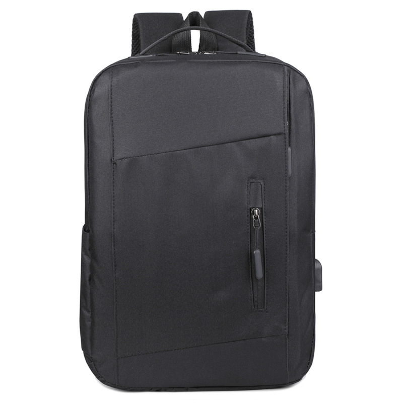 Bolso escalable de la computadora del poliéster del color sólido de 17 pulgadas para el viaje de negocios