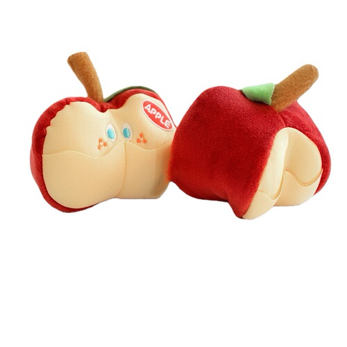 Ins-style Korean fruit series apple hiding snack foreign trade original single cute dog toy pet sound