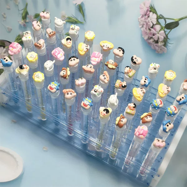 Grafting False Eyelash Tube Brush Cartoon Independent Tube Mounted Disposable Crystal Rod Mascara Brush Makeup Brush Tube