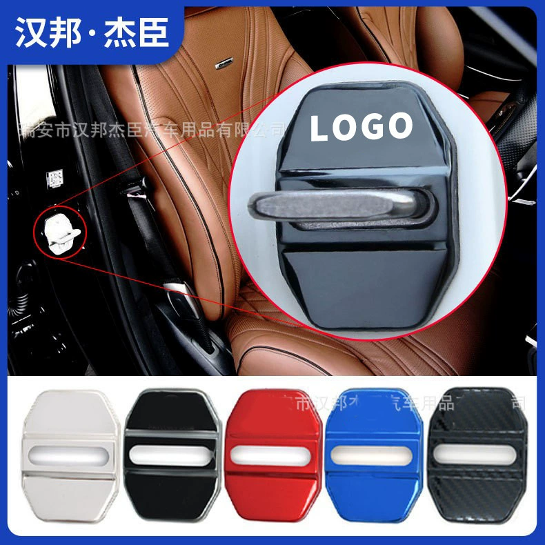 Прямые поставки с завода, подходящие для модификации крышки дверного замка Mercedes-Benz GLS GLC AMG, защитная крышка пряжки дверного замка, украшение Mercedes-Benz