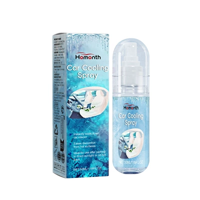 Homonth Car Cooling Spray Summer Car Cooling Agent for a Cool and Comfortable Driving Experience (Air cooling agent for vehicle) - 50ml