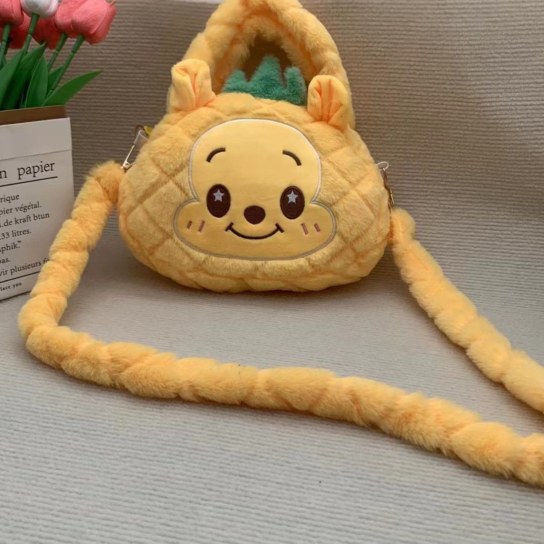 Nuevos niños lindo juguete bolso de hombro animal de dibujos animados muñeca de peluche bolso de regalo al por mayor image 50