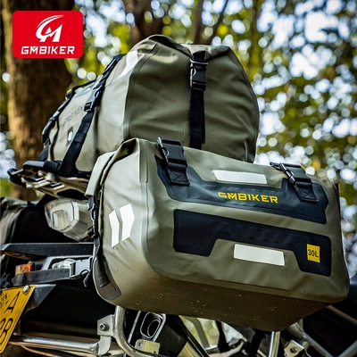 Motorcycle trunk: Waterproof Bag Storage Back Side