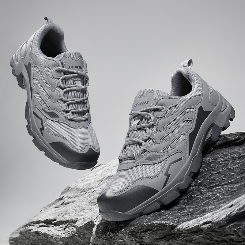 Zapatos de carreras de campo para hombres, zapatos de senderismo de corta distancia, zapatos de montaña al aire libre, zapatos de carreras de campo para hombres.