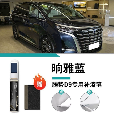 Car wax – accessories auto supplies - tengshi-d9-only-yuanya-blue-touch-up-pen-frosted-paper