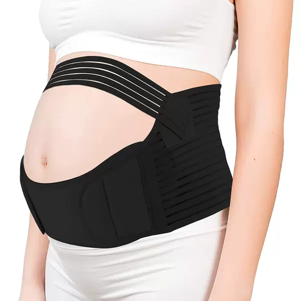 Cross-border Breathable Adjustable Pregnant Women's Abdominal Belt Waist Support Waist Protection Abdominal Belt Amazon Prenatal Belt