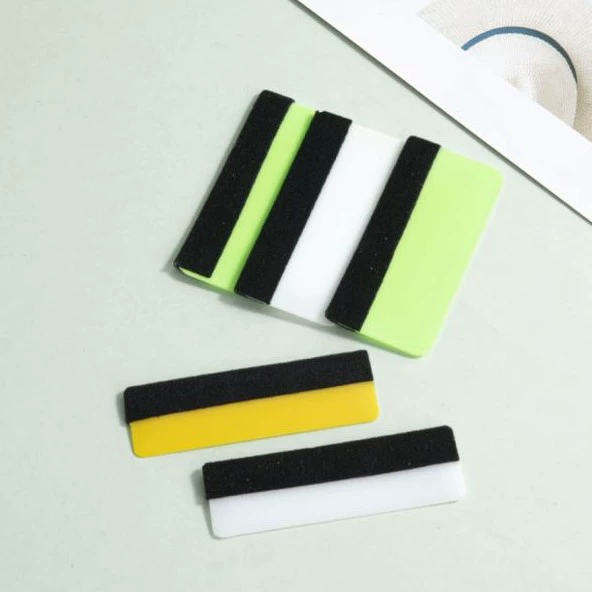 Производитель оптом продает скребок для пленки, автомобильную, мобильную рекламную пленку, антицарапающий велюровый нетканый скребок