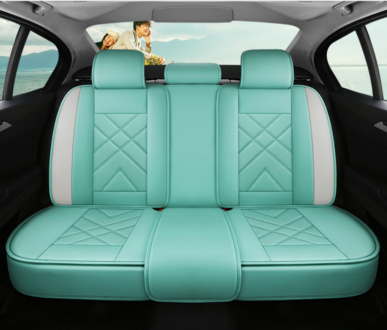 Cross-border foreign trade car seat cover four seasons seat cushion full surround seat cover Nappa leather car cushion manufacturers wholesale on behalf of the hair