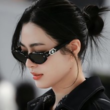 新款网红gm墨镜 街拍百搭复古太阳镜 猫眼小框时尚潮流太阳墨镜