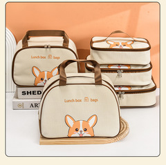 弁当箱保温袋弁当ハンドバッグ長方形アルミ箔袋厚手断熱冬保温バッグ保冷バッグ