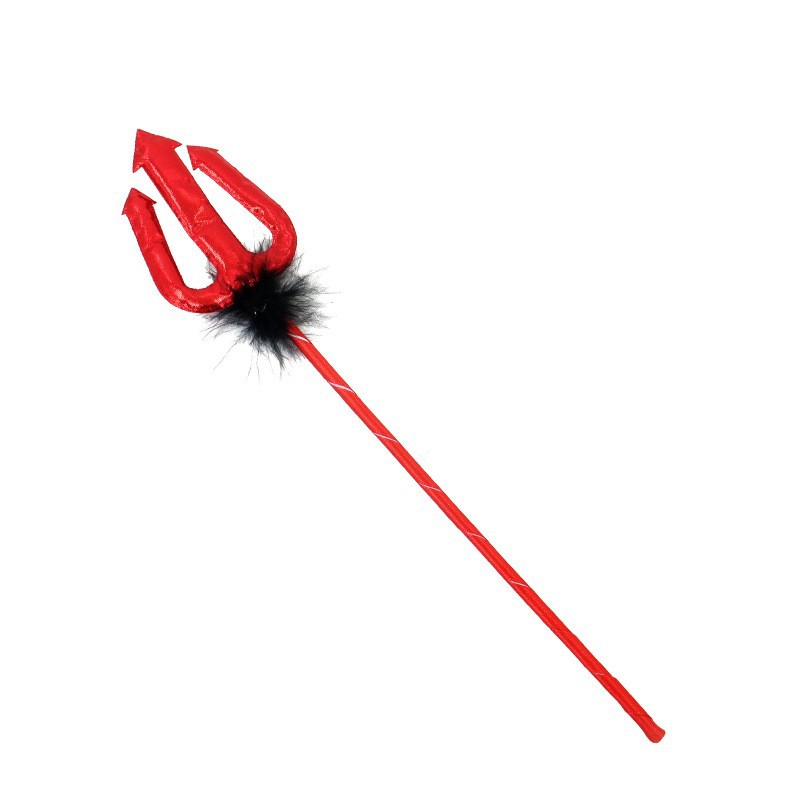 Nuevo Halloween de encaje pequeño bastón demonio corno demonio buey corno de cabello transfronterizo para espectáculos de baile props