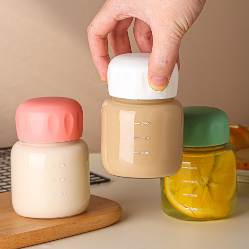 A generation of postage small fat cup summer women's glass cup students portable soy milk milk fat cup