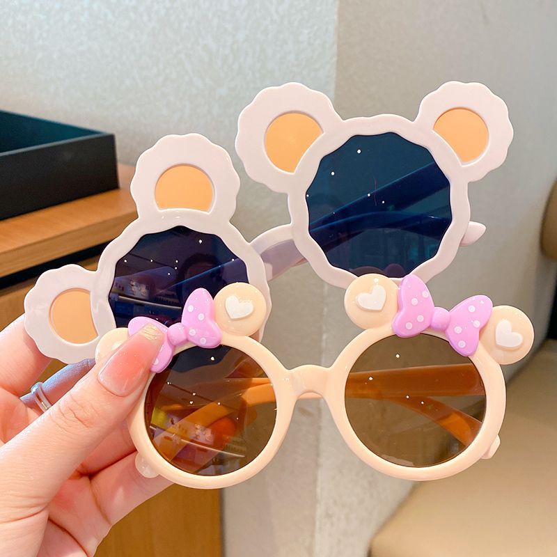 Oreja de mapache + Mickey beige
