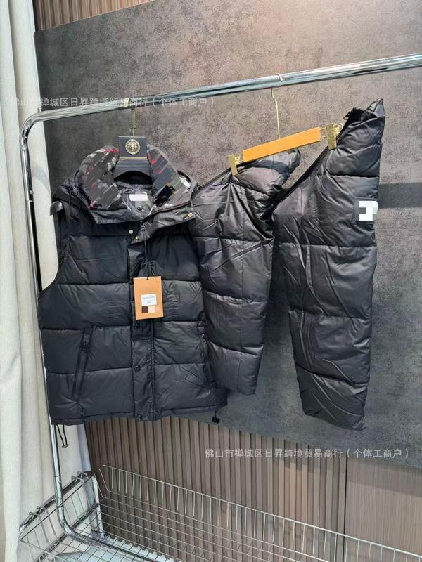 跨境外贸B家巴情侣宝羽绒棉服 双袖可拆卸背心三合一男女同款外套|undefined
