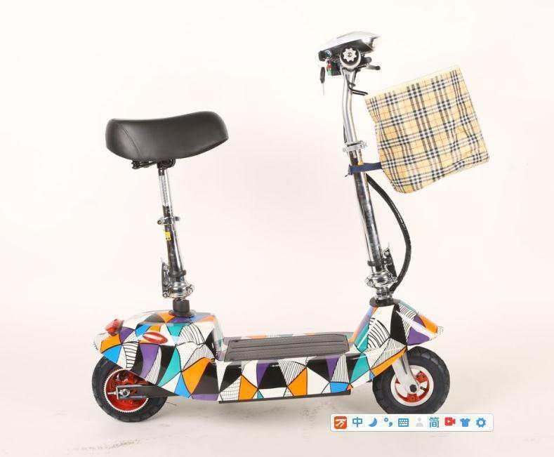 Small electric scooter, small dolphin electric scooter, women's folding electric scooter, personal transportation vehicle