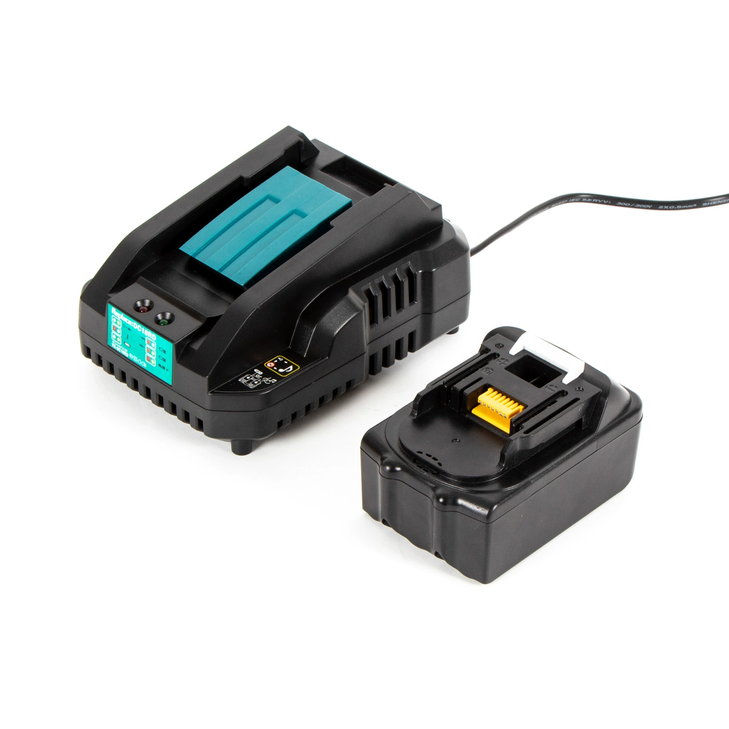 Подходящий для DC18RD одиночная желоба 4A Mutian 14.4-18V зарядное устройство BL1830 зарядное устройство кросс-бордер посвящено
