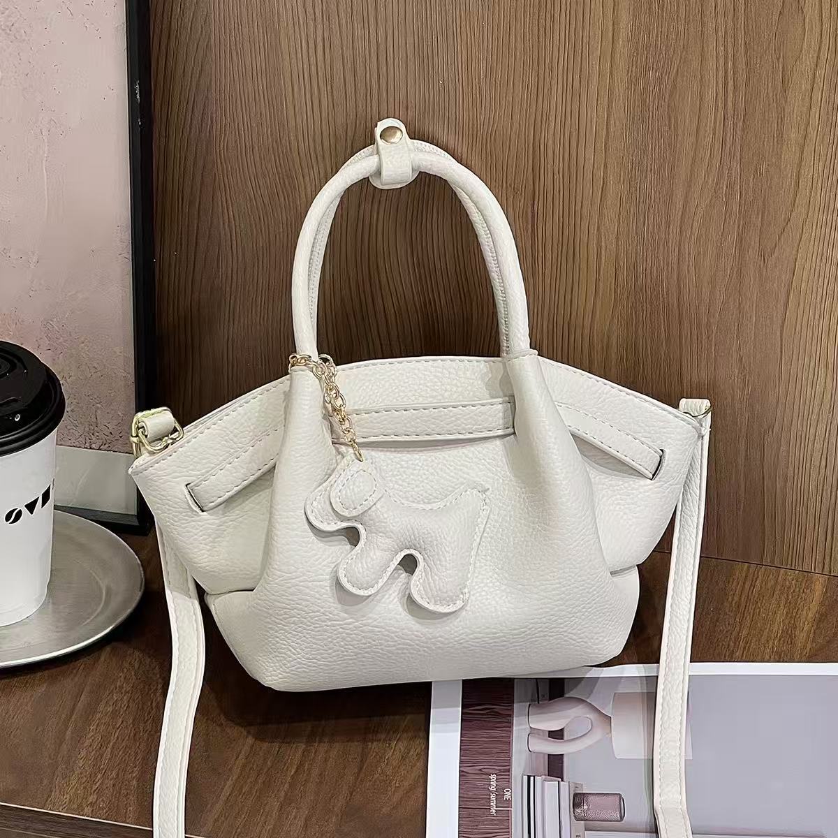 Bolso de mano simple de color sólido, bolso de moda, bolso de bolsillo, bolso de hombro, bolso de mochila, bolsas transfronterizas