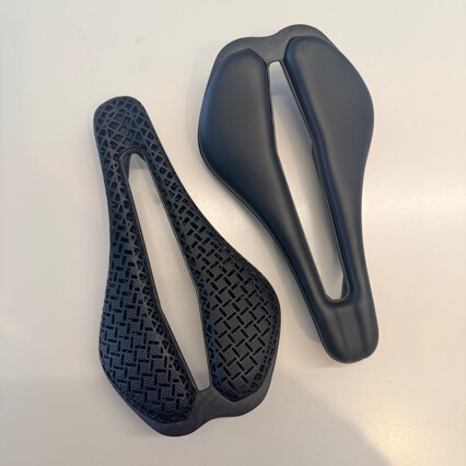 Ultra-Light 102g Eva Carbon Fiber Bicycle Short-Nose Saddle for Road and Mountain Bikes, Hollow Comfortable Seat Cushion Ultra-Light 102g Eva Carbon Fiber Bicycle Short-Nose Saddle for Road and Mountain Bikes, Hollow Comfortable Seat Cushion