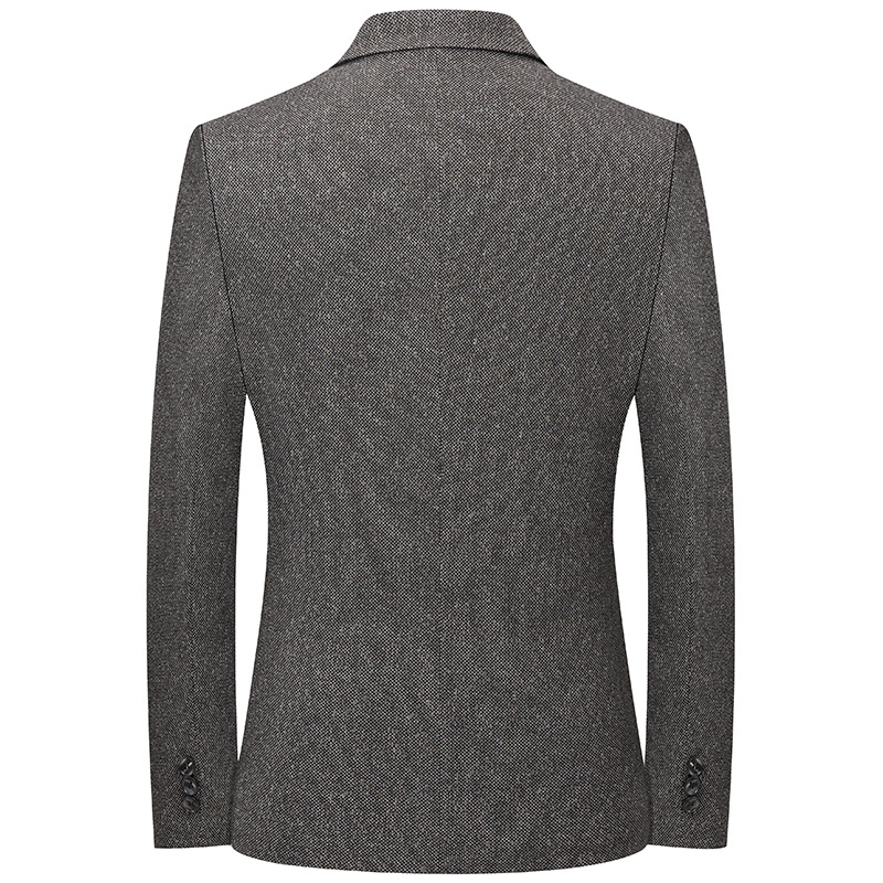 Trajes casuales para hombres 2025 primavera nueva chaqueta primavera y otoño juventud de mediana edad negocios casual trajes de hombre chaqueta delgada