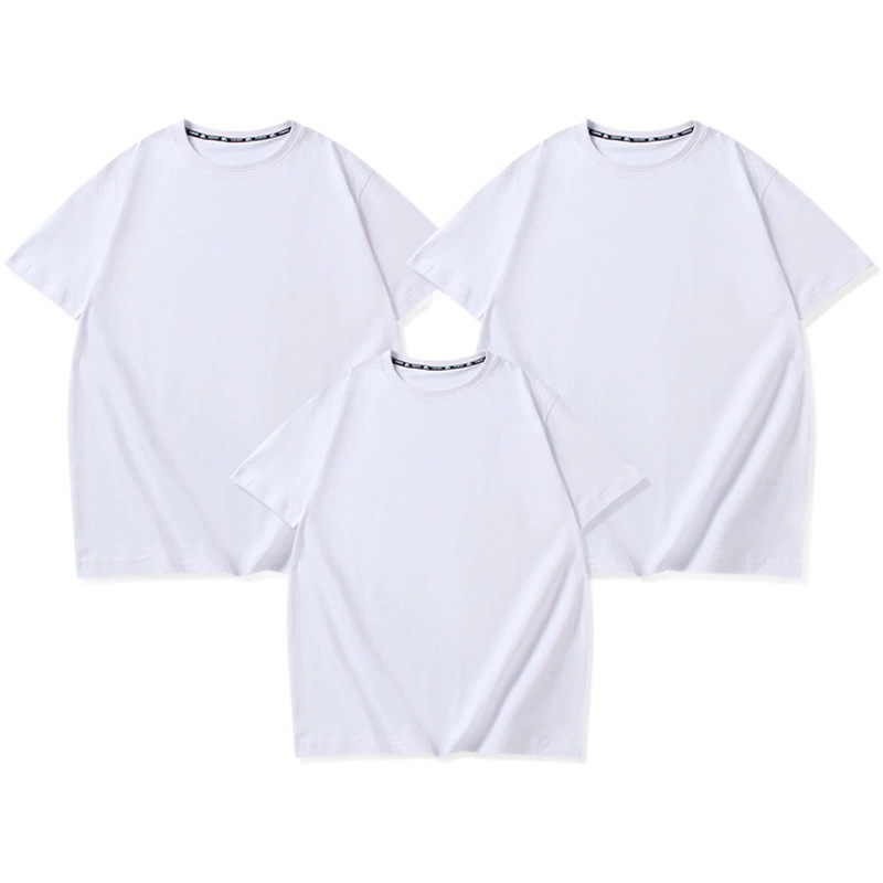 220 г чистого хлопка с коротким рукавом групповая покупка на заказ сплошной цвет футболки с логотипом класса одежды рекламная рубашка групповая одежда рубашка на заказ