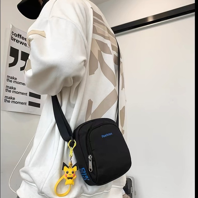 2026 New Men's Crossbody Bag, Trendy Small Shoulder Bag, Sports Casual Crossbody Bag, Lightweight Cell Phone Bag