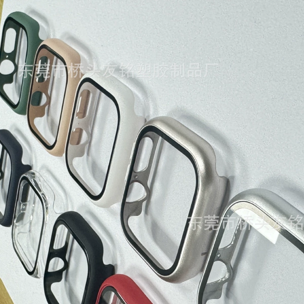 Защитный чехол для Apple Watch 10-го поколения iWatch10, PC корпус, пленка с однотонной матовой поверхностью