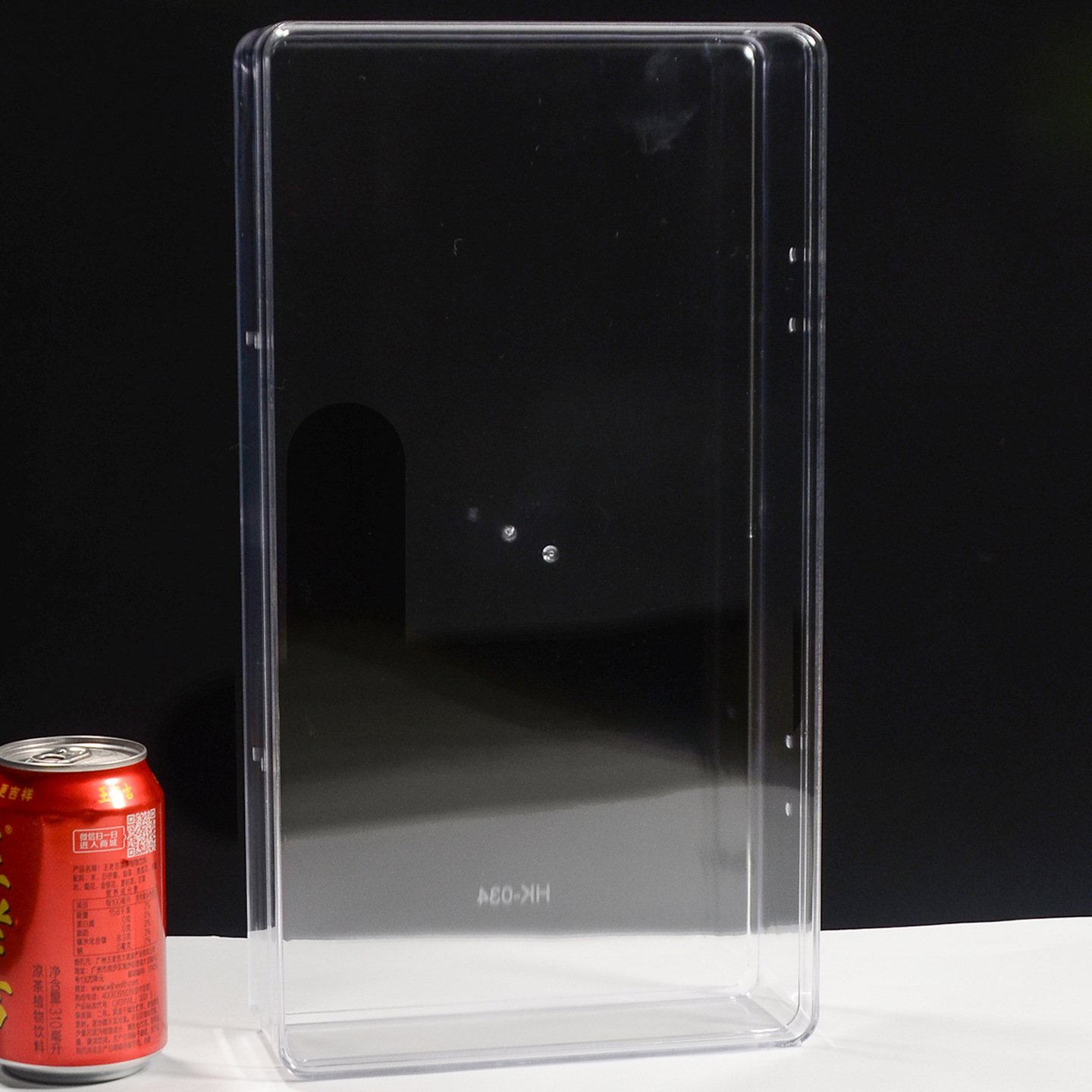 37cm rectangular de gran capacidad caja transparente de grado alimenticio productos secos de marisco almacenamiento tónico caja de regalo caja vacía image 5