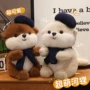 冬季精品毛绒围巾娃娃