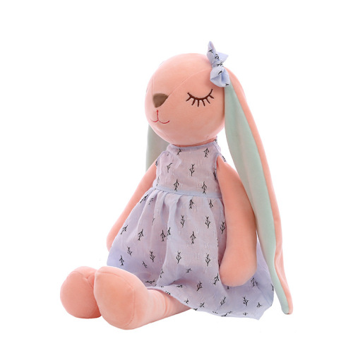 Creative Rabbit Plush Toy An An Rabbit Lop-Eared Bunny Girl Heart Doll Cuddly Stuffed Animal Birthday Gift