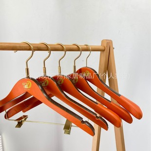 High-End Hotel Blister Leather Hangers, Light Luxury Style Hotel and B&B Family Upgrade